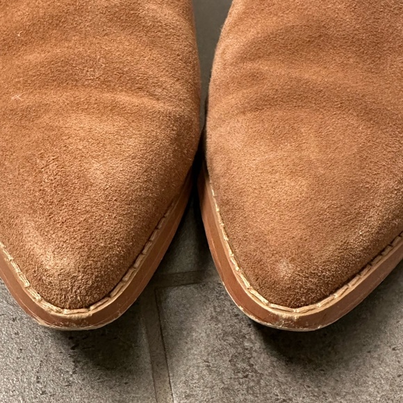 Steve Madden Leather Tan Booties - Picture 4 of 11